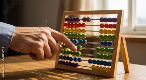Realistic Photo: Hand Using...