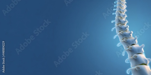 Human Spine background