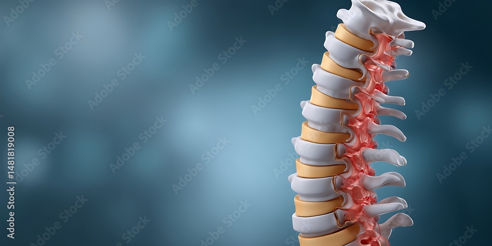Fototapeta premium Human Spine Background