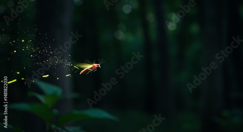 Realistic Photo of Firefly ...