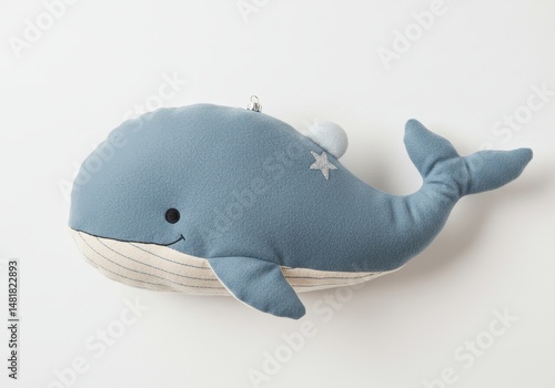 Studio Photo of Blue Plush ...