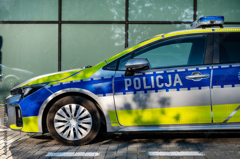 Fototapeta premium Policja.