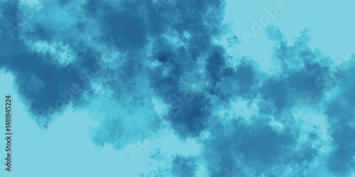 A Forgotten Horizon Hidden Behind a Curtain of Blue Smoke

