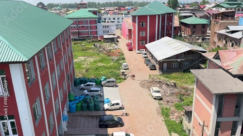 Wallpaper Mural Aerial View from Air Flight Capturing Scenic Landscapes, Modern Buildings,  Torontodigital.ca