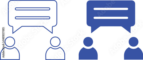 simple chat, speech bubble, discussion, group conversation, communication, dialogue, chatting, talk, exchange