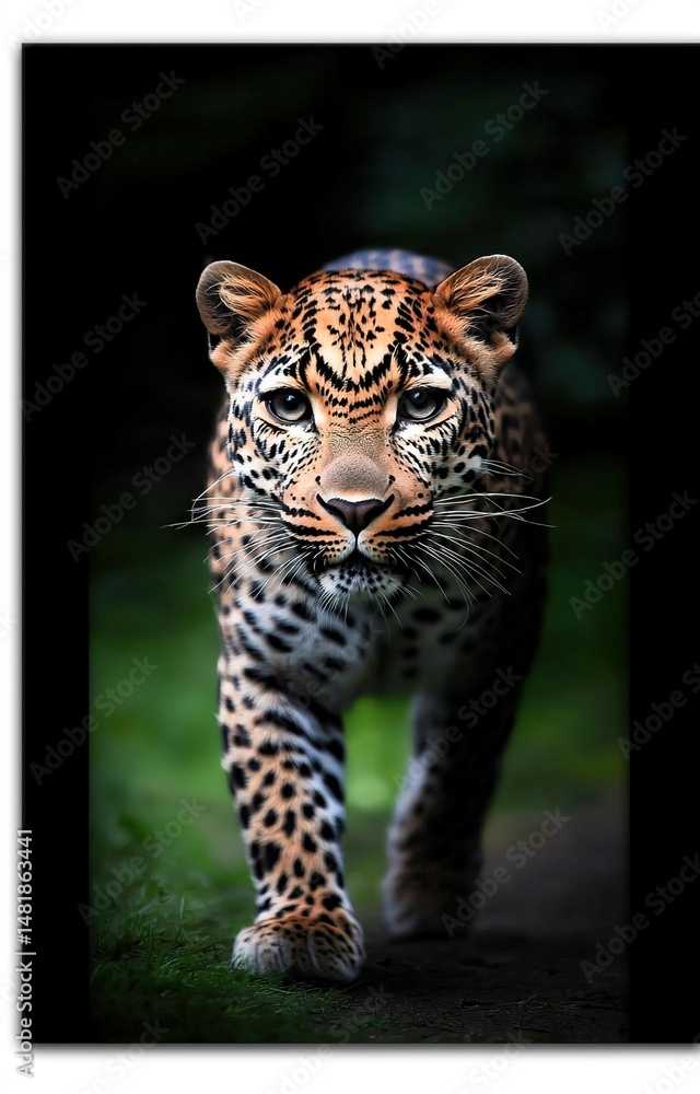 Naklejka premium portrait of a tiger