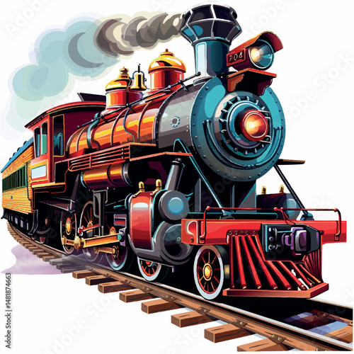 railway, illustration, transportation, drawing, railroad, vector, rail, train, travel, graphic, speed, transport, background, journey, symbol, sketch, track, industry, station, locomotive, vehicle, mo