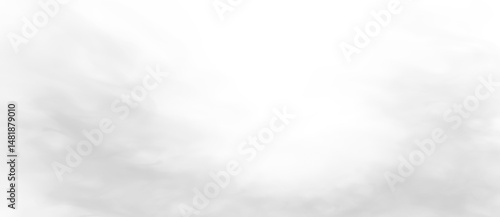 Realistic fluffy white cloud on a transparent background perfect for PNG weather elements, dreamy sky scenes, nature visuals, or atmospheric design overlays.