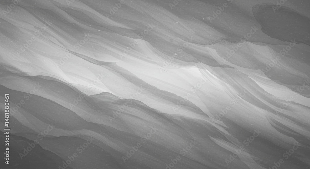 Obraz premium Abstract Background Gray White Flowing Design