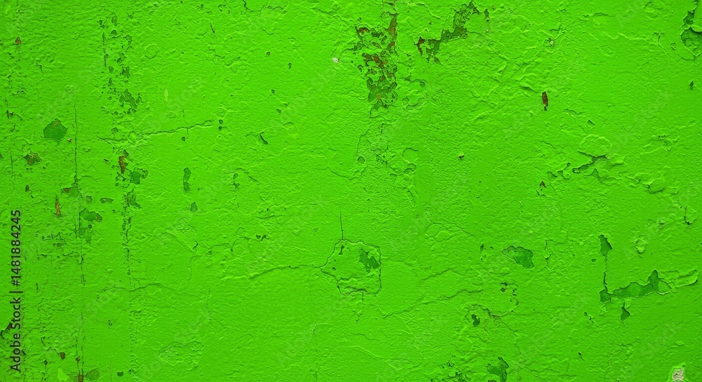Obraz premium Abstract Background Green Textured Wall