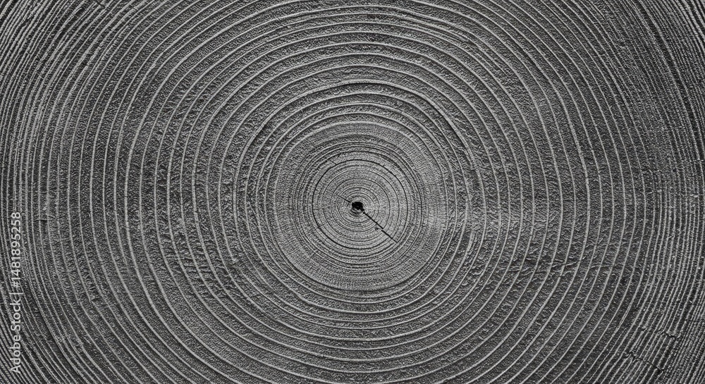 Fototapeta premium Abstract Background Monochrome Concentric Circles Pattern