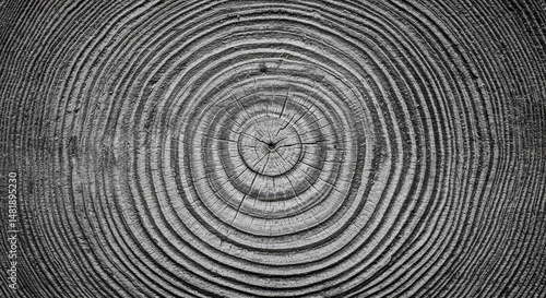 Wallpaper Mural Abstract Background Monochrome Concentric Circles Torontodigital.ca