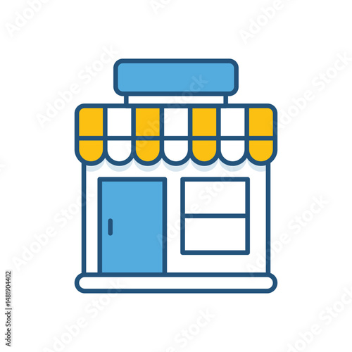 Online Store Vector icon