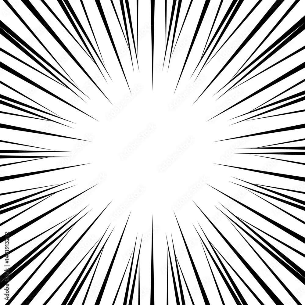Comic Action Speed Frame Comic Action Speed Frame