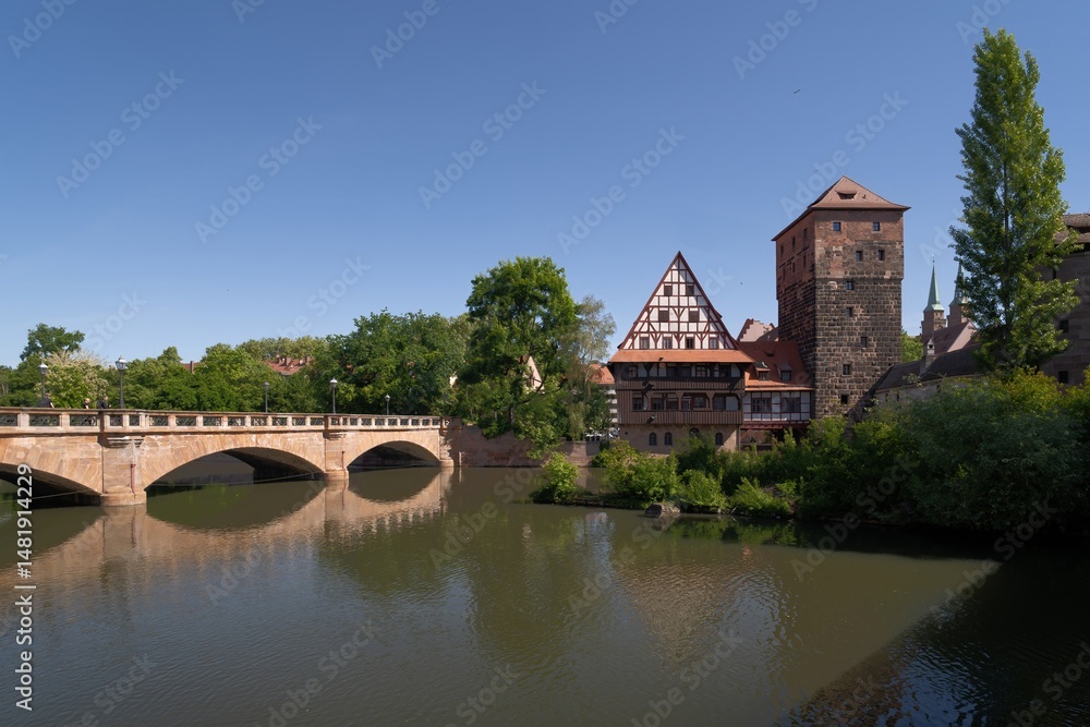 Fototapeta premium Skyline of Nuremberg