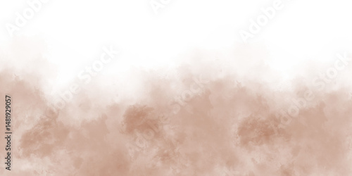  Dust sand soil smoke cloud particles isolated on transparent white background. Brown sandstorm smog sand dust explosion rising. Design elements for Compositing, covering, overlay, PNG