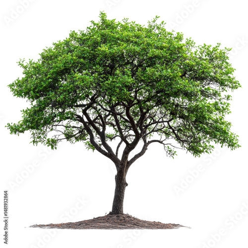 Velvet Mesquite isolated on transparent background