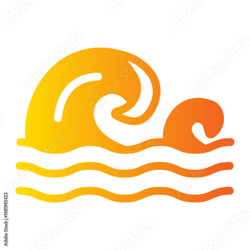wave Gradient icon