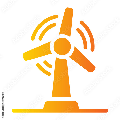 windmill Gradient icon