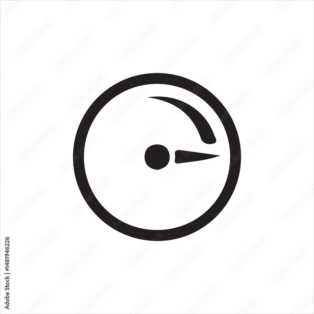 vector illustration of a black and white target vector illustration of a black and white target