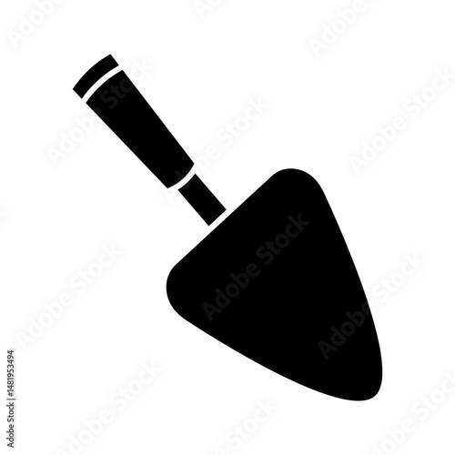 Trowel Glyph Icon