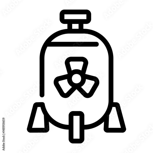 reactor Line Icon