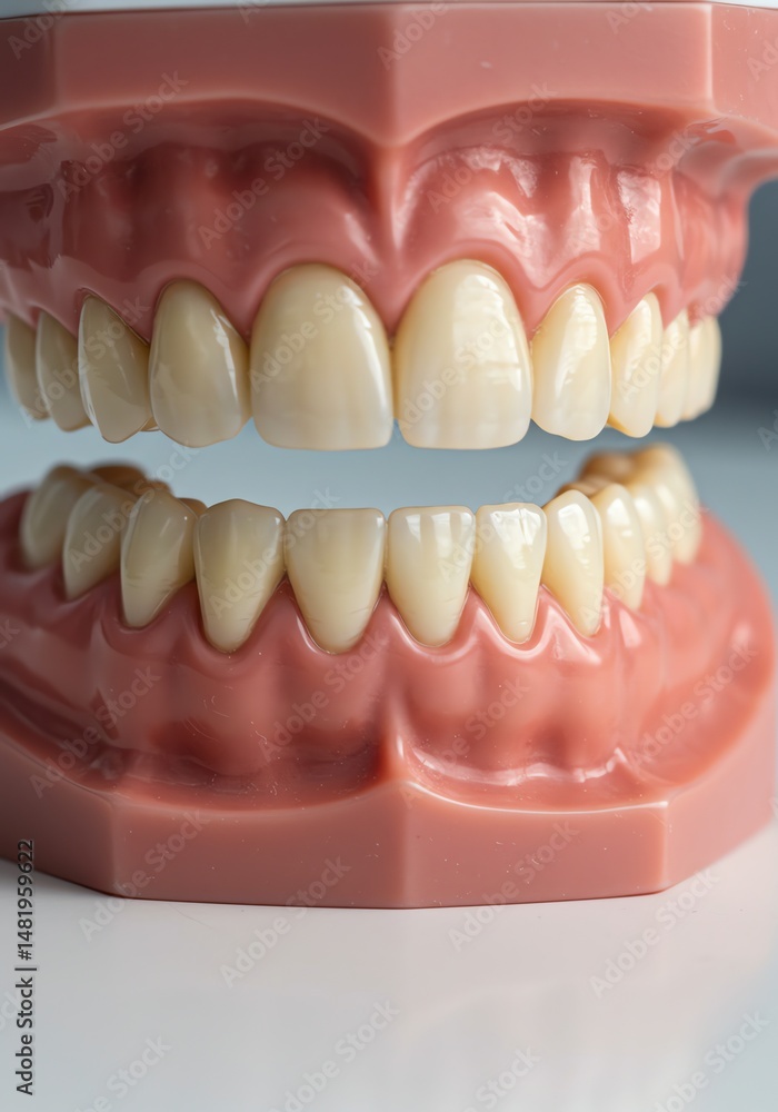 Obraz premium Dental Teeth Model Close Up