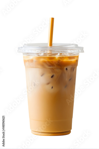 Wallpaper Mural Cold brewed ice latte coffee on plastic cup, isolated on white background	
 Torontodigital.ca