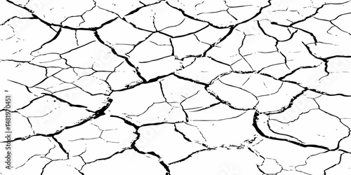  texture of grungy dry cracking parched earth. Cracked earth, cracked soil.Global worming effect.