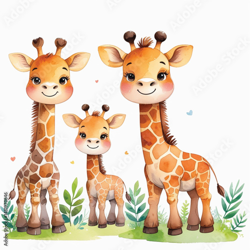 set of cartoon animals