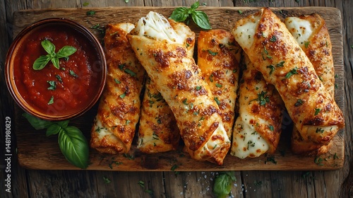 Cheesy Pizza Rolls