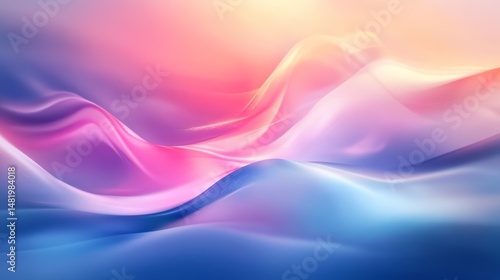 Abstract futuristic background with radiant shining light beams and high-tech digital energy flow design, featuring glowing blue and purple highlights for sci-fi wallpaper, technology themes, and mode