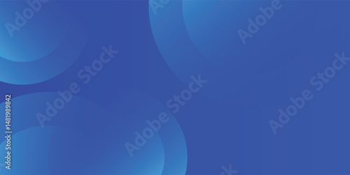 Modern background template with light blue and blue gradient, circle effect, suitable for background, wallpaper, home screen, theme modern arts