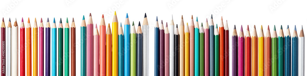 custom made wallpaper toronto digitalVibrant, colorful assortment of art pencils displayed in a striking array showcasing creativity, inspiration for artistic projects, and educational uses in an engaging, organized fashion