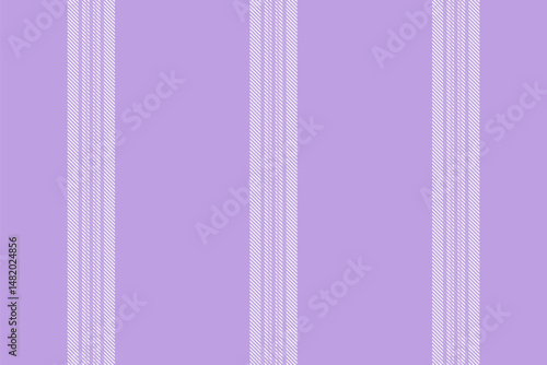 Fensual lines vector pattern, factory background stripe textile. Runky seamless texture fabric vertical in light and white colors.
