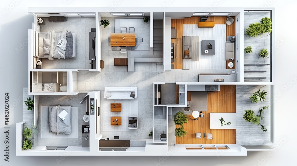 A house blueprint or architectural plan. A house blueprint or architectural plan.