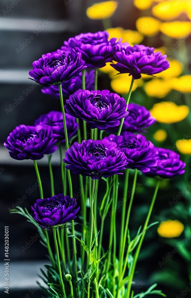 Obraz premium bouquet of blue flowers