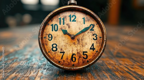 Wallpaper Mural A timepiece with no clear pattern, where the numbers are randomly placed across the clock face. Torontodigital.ca