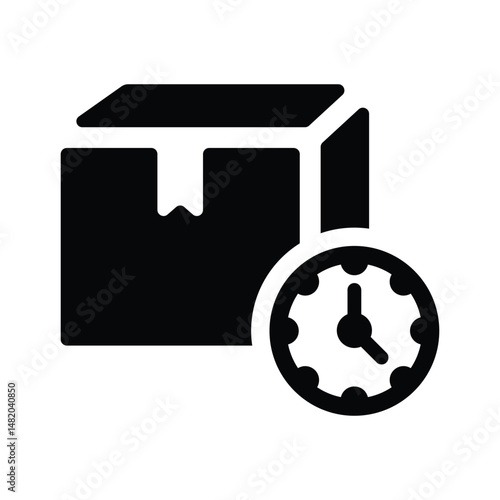 Box delivery icon
