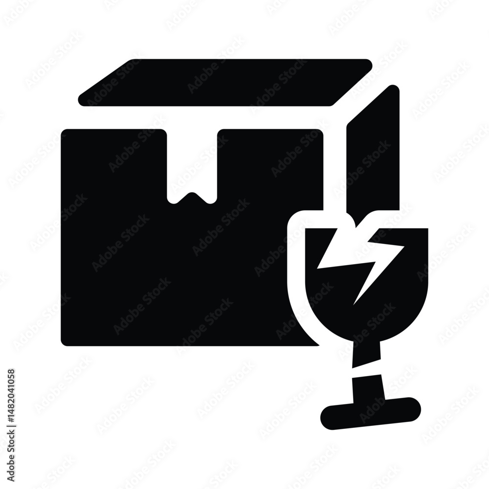 Fragile icon Fragile icon