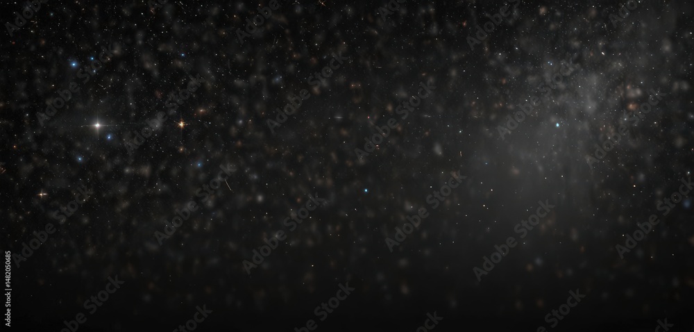 Fototapeta premium Myriad stars shine brightly against a deep, black backdrop , twinkle, glitter, star cluster