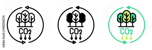 Carbon Offset is an action to compensate carbon emissions by supporting green projects like reforestation and renewable energy.