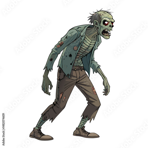 Zombie T Shirt Design 