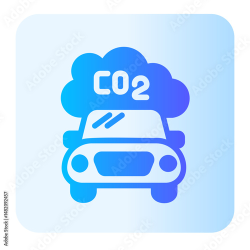 dioxide gradient icon