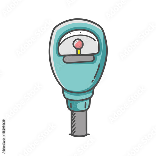 parking meter icon, parking meter vector illustration-simple illustration of parking meter, perfect for parking meter logos and icons
