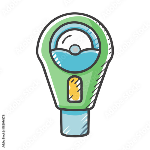parking meter icon, parking meter vector illustration-simple illustration of parking meter, perfect for parking meter logos and icons