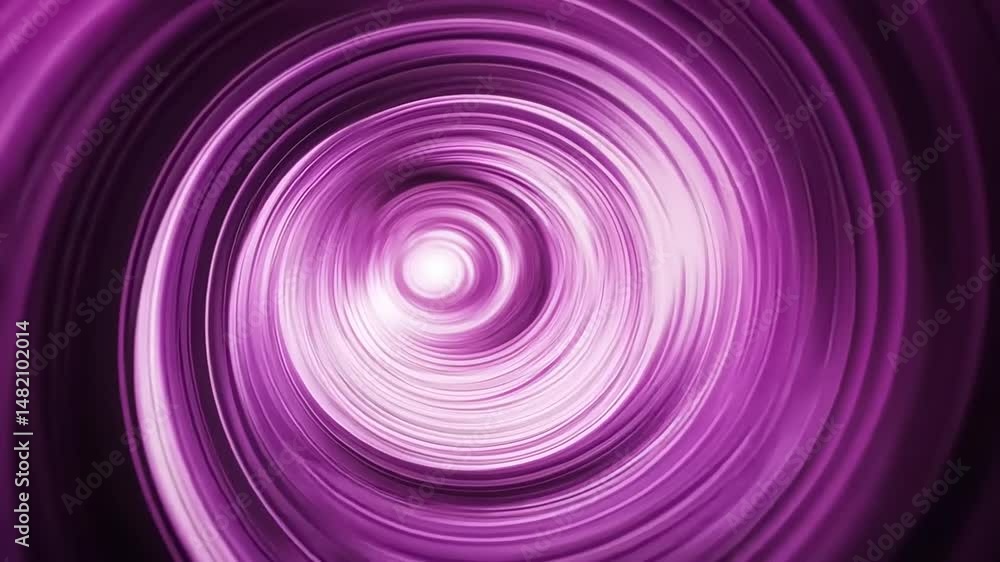 A mesmerizing abstract swirl with concentric circles of purple shades converging towards a bright white center A mesmerizing abstract swirl with concentric circles of purple shades converging towards a bright white center