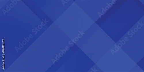 Abstract blue background with glowing geometric lines. Modern blue gradient square shape design. Futuristic technology concept. Suit for brochure, corporate, website, poster, banner, arts background