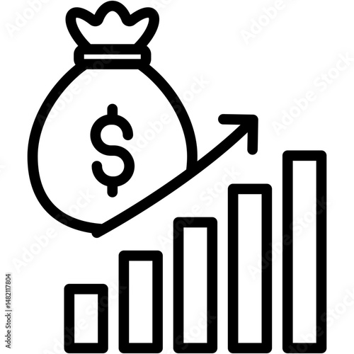 Financial Growth Icon
