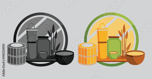 Bamboo Natural Serveware – Eco-Friendly & Stylish Serving Dishes for Sustainable Living, bamboo serveware, bamboo serving set, natural bamboo dishes, eco friendly serveware, bamboo salad bowl, bamboo.